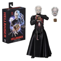 18cm NECA Figure Hellraiser He'll Tear Your Soul Apart Ultimate Pinhead Action Figure PVC Movable Collection ToyS Birthday Gift