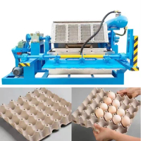 Semi Automatic Egg Tray Making Machine Paper Egg Tray Machine Rotary Egg Tray Machine