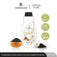 PURBASARI Hand & Body Lotion Habbatussauda / Purbasari HBL Habbatussauda / Purbasari HB Lotion Habba