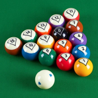Billiard Balls Pool Table Accessories 2-1/4" Regulation Size 17 Pool Balls Billiard Set