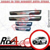 SILLPLATE SILL PLATE SAMPING TOYOTA RAIZE NON LED MODEL CARBON