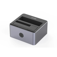 UNITEK Y-3026GY USB3.0 轉 SATA 6G 2.5/3.5 吋鋁製雙介面擴充座 (V254)