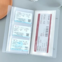 【萬萬收】多功能大mix小格票據收納冊-2本組(160格 演唱會門票 偶像小卡冊 機票 車票 出國旅遊 收集冊)