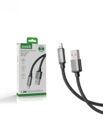 สาย USB WC-101L 8Pin 3.0A สายชาร์จคุณภาพสูงที่ออกแบบมาให้มีความแข็งแรงทนทานผลิตจาก Aluminum Alloy ท