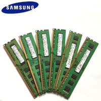 Samsung PC หน่วยความจำ RAM โมดูลหน่วยความจำคอมพิวเตอร์เดสก์ท็อป DDR3 2GB 4GB 8Gb PC3 1066MHZ 1333MHZ 1600MHZ 1G 2G DDR2 667MH 800MHZ
