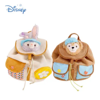 Disney Duffy And Stella Lou Stuffed Plush Backpack Kawaii Duffy Plush Bag Couple Backpack Travel School Bag Gifts For Kids
