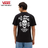 【VANS 官方旗艦】Old Skool Skull 男女款黑色短袖T恤