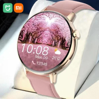 Xiaomi Mijia Women's Smart Watch Bluetooth Call Full Screen Touch Waterproof Watch Ladies Heart Rate Health Monitor Smart Watch