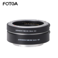 FOTGA Adapter Electronic Auto focus AF Macro Extension Tube Lens Adapater 10mm&amp;16mm F Sony NEX E Mount Photography Accessories