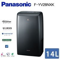 Panasonic 國際牌 14L nanoe變頻高效型除濕機(F-YV28NXK) 今日限定