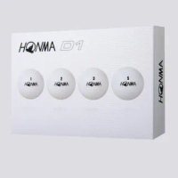 【HONMA 本間高爾夫】GOLF BALL NEW D1 兩層球 高爾夫球 BT1801(合規高反發內核心 強勁打擊 完美飛行)