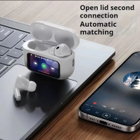 Tai nghe Bluetooth 5.4, A9 Pro, tai nghe ANC Hifi, tai nghe TWS không dây, độ sâu 35db, tai nghe ENC