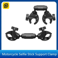 Insta360 Motorcycle Selfie Stick Support Clamp For Insta 360 X4 Ace Pro GO 3 GO 2 X3 X2 ONE X ONE R ONE RS Original Accessory