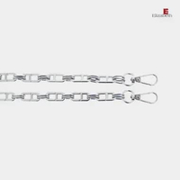 Tali Tas Elizabeth Bag Strap 0833-1916 Silver