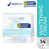 MELANOX PREMIUM WHITENING CREAM 14 GR | Krim Pencerah Wajah, Menyamarkan Noda Bekas Jerawat, Anti Ag