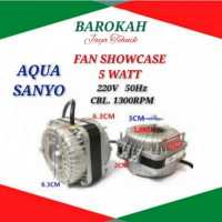Dinamo fan showcase 5/25Watt lemari pendingin minuman merk Sanyo