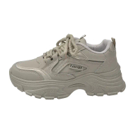 Kasut Ayah Platform, Sneaker Kasual, untuk Wanita, Serbaguna, Sangat Terlaris sport  shoes murah coq
