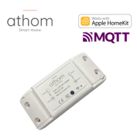 ATHOM Homekit And MQTT WIFi Smart Relay Switch 1CH 10A