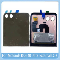 3.6" Original External Display AMOLED For Motorola Razr 40 Ultra LCD Touch Screen Digitizer Assembly For Moto Razr 40Ultra LCD