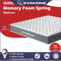 EXINHOME Uratex Foam Mattress Bed Frame Memory foam Spring mattress Comfort Deluxe mattress foam bed