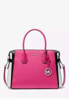 Michael Kors Mercer Medium Color-Block Belted Satchel