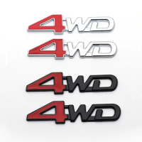 3D Metal Sticker 4WD Emblem Badge Decals for Lexus is250 rx330 330 350 is200 lx570 gx460