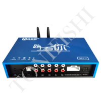 Automatic tuning car 31-segment dsp audio processor, car amplifier digital lossless audio amplifier, 4 in 6 out