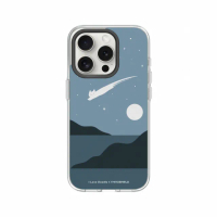 【RHINOSHIELD 犀牛盾】iPhone 14系列 Clear MagSafe兼容 磁吸透明手機殼/貓咪流星(I Love Doodle)