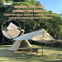 [พร้อมส่ง] Generic Tent Tarp Connection Adapter Durable Tent Hat Outdoor Awning Canopy Shelter Guy R