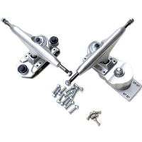 Surf And Rail Adapter Surfskate Truck Fits Any Board , Whole Set 6.25Inch Trucks,C7- + Rear Truck - Rail Adapter