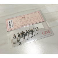 IZ*ONE izone one the story 線上演唱會週邊 周邊 成員小卡冊 票卡