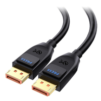 [5美國直購] Cable Matters 102095-1M 顯示器 視訊線 16K DP 2.1 VESA 認證線 DisplayPort 8K 80Gbps 影音傳輸線