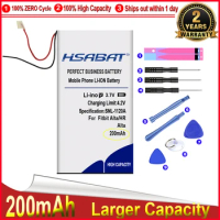 HSABAT 0 Cycle 200mAh Watch Battery for Fitbit Alta HR AltaHR / for Fitbit Alta 2-wire High Quality Replacement Accumulator