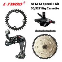 LTWOO groupset 12 Speed AT12 Shifter + Rear Derailleurs + 50T 52T Cassette / Chainring + SUMC S12 Chain Groupset Eagle 12 mtb