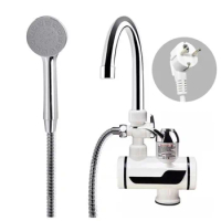 home appliance,Instant Tankless Electric Hot Water Heater Faucet Kitchen Instant Heating Tap Water Heater with LED EU Plug