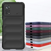 For Xiaomi Poco X4 Pro 5G Case Poco M4 X4 Pro 5G X3 NFC Cover Skin-Friendy Shockproof Silicone TPU Phone Cover Poco X4 Pro 5G