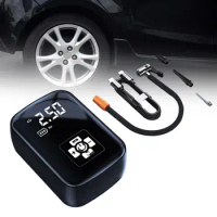 Portable Car Electric Air Compressor Tire Inflator for Car Motorcycles Corded Wireless Car Tire Inflator Car Inflatable Pump