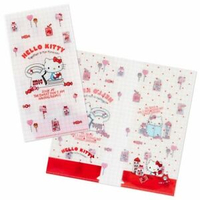 【震撼精品百貨】Hello Kitty 凱蒂貓~日本sanrio三麗鷗 KITTY雙開式文件夾/口罩收納夾*49272