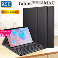 ASH Wireless Keyboard Case for Lenovo Tab P12 Pro 12.6 inch TB-Q706 Xiaoxin Pad Pro 12.6" Magnetic Bluetooth Flip Cover
