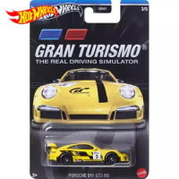 Original Hot Wheels Car Gran Turismo Porsche 911 GT3 RS Toys for Boys 1/64 Diecast Metal Model Vehicle Collection Birthday Gift