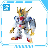 BANDAI Anime SD GUNDAM BARBATOS LUPUS REX ICLEAR COLORI New Mobile Report Assembly Plastic Model Kit Action Toys Figures Gift