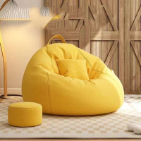 Single Lounger Bean Bag Sofa Camping Reading Sleeping Floor Living Room Bean Bag Sofa Recliner Divani Da Soggiorno Furniture