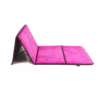 Sajadah Sandar SAHADA Multifungsi Untuk Sandar / Sender / Duduk / Lipat - Asyraf Fuchsia - FUCHSIA M