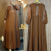 GAMIS BORDIR RAYON TUIL MIX BORDIR