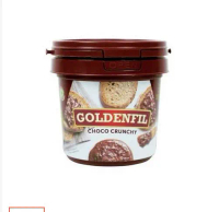 Goldenfil Spread Choco Crunchy 350 Gram / Selai Coklat Chunchy