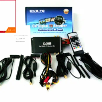180-200 Km / H DVB-T2 4 FM 4 Antenna 4 Mobile Chip FM DVB T2 Vehicle USB HDTV Receiver