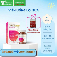 Viên Uống Lợi Sữa CUMARGOLD MAMA - Uống tới đâu sữa về ồ ạt tới đó