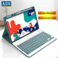 ASH Magnetic Wireless Bluetooth Keyboard Case for iPad 10.2 9th 8th 7th Air 3 Pro 10.5 Air 5 4 10.9 Pro 11 Slim Flip Cover