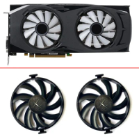NEW FDC10U12S9-C Cooler Fan Replace RX580 For XFX AMD Radeon RX 470 480 580 RX580 RX480 RX470 EDITION Crimson Graphics Card Fans
