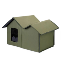 Dog House Cat Cage Outdoor Waterproof Cat Cage Dog House Warm Dog Pet House Dog House Outdoor Four Seasons General Purpose